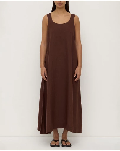 Assembly Label - Maree Linen Midi Dress