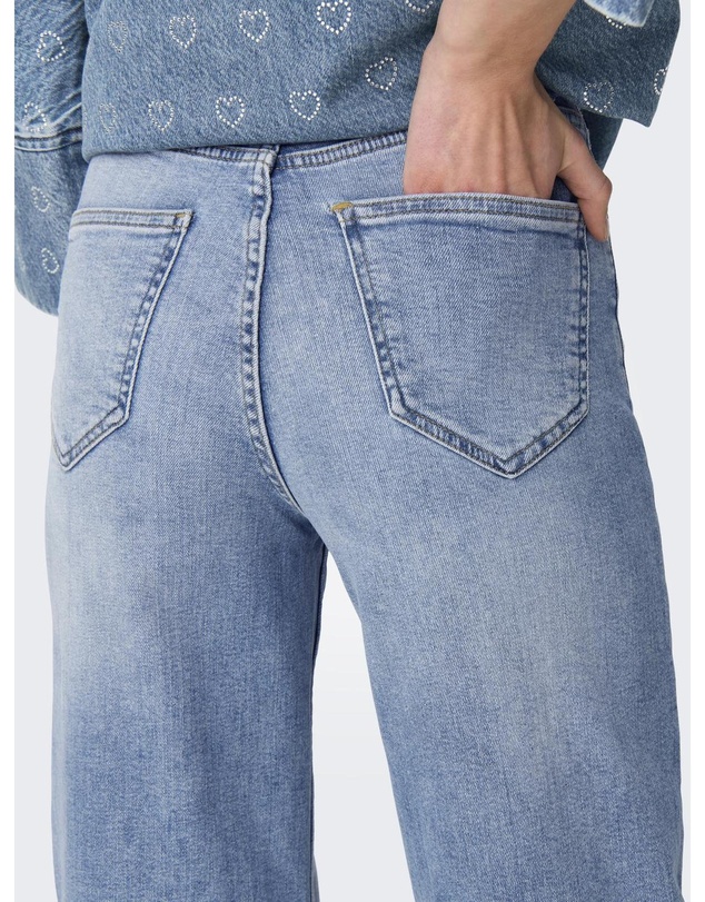 ONLY - Hannah High Waisted Wide Jeans