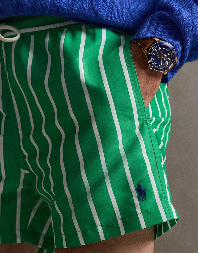 Polo Ralph Lauren - 4.5-Inch Traveler Slim Fit Swim Trunks