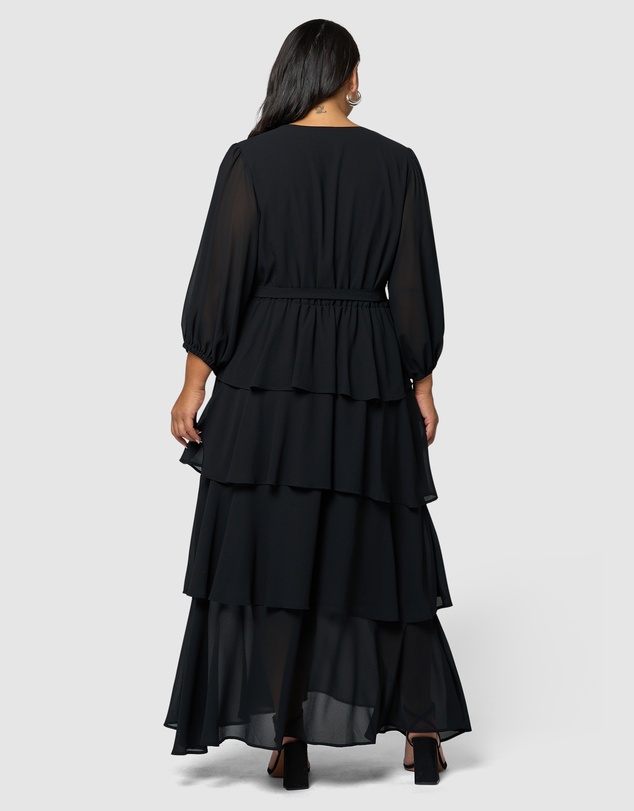 Pink Dusk by Curve Project - Temptress Maxi Dress