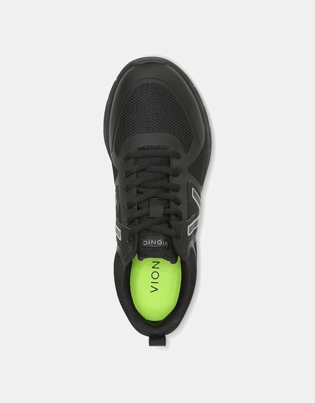 Vionic - Miles II Sneaker - Black/Charcoal