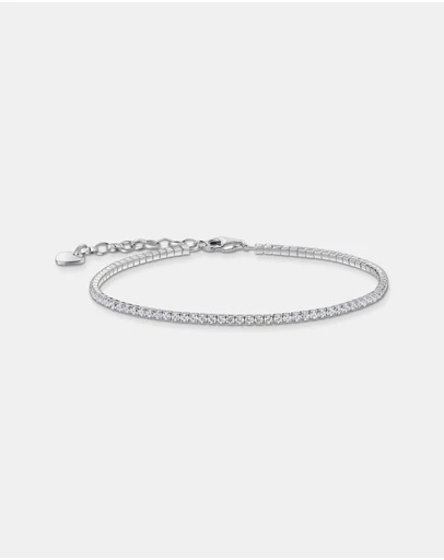THOMAS SABO - Bracelet with small, white zirconia stones