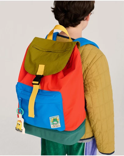 Bobo Choses - Beast Tag Color Block Backpack - Babies-Kids