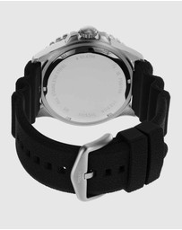 Fossil - Fossil Blue Black Analogue Watch