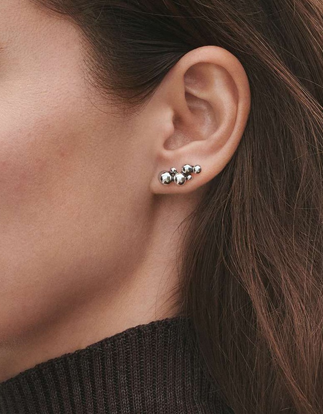 Georg Jensen - Moonlight Grapes Ear Cuffs