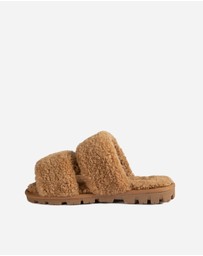 Ozwear Connection Uggs - Ugg Evelyn Curly Slide