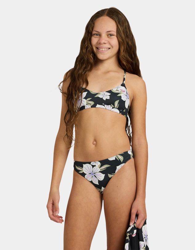 Roxy - Girls 8 to 16 Of The Pacific Swim Two Piece Swimsuit