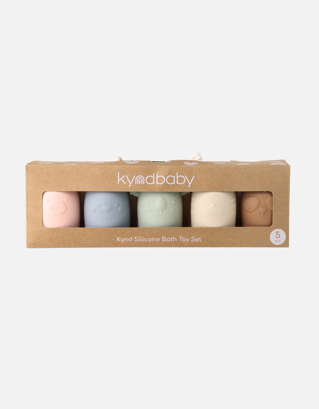Kynd Baby - Silicone Bath Toy Set - 5 Piece