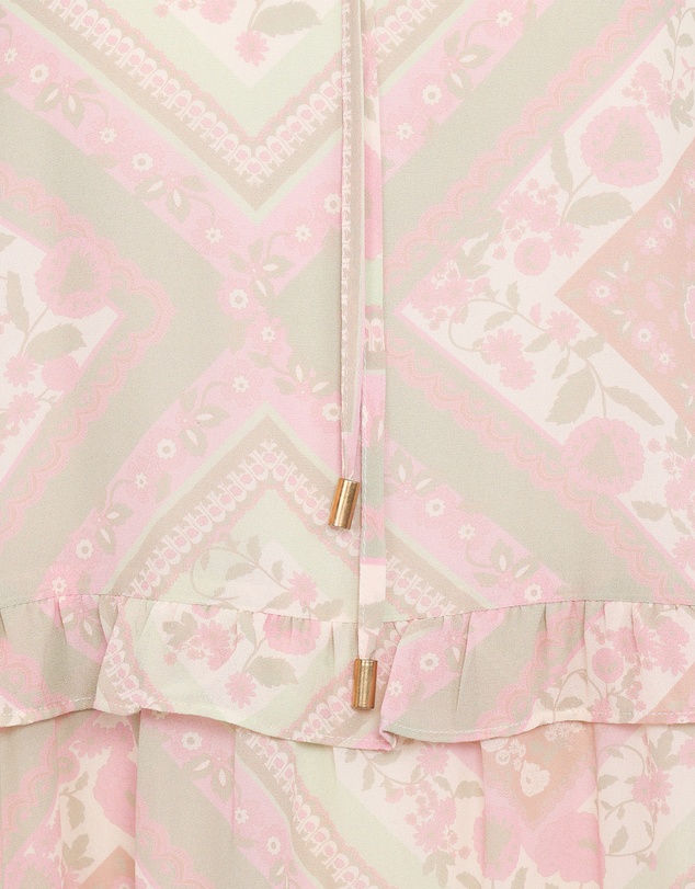 Petal & Pup - Hawken Mini Dress - Sage Paisley