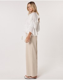 Fate + Becker - Delia Ruffle Top