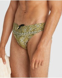 Aqua Blu Australia - Driftwood Racer Briefs