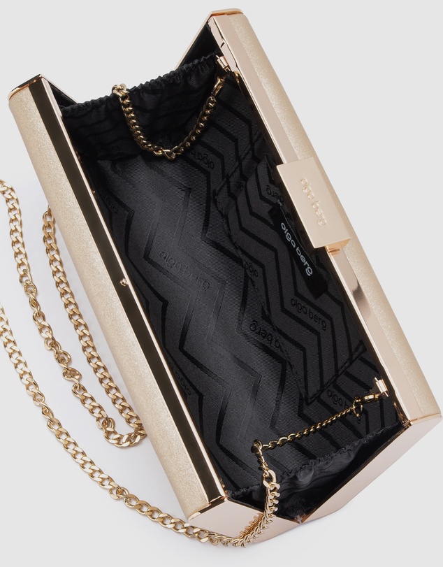 Olga Berg - Precious Metallic Slimline Clutch
