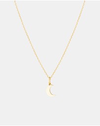 Luna Rae - Solid Gold - My Moon Necklace