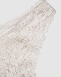 Passionata - Nina High Leg Brazilian Cut Lace Brief