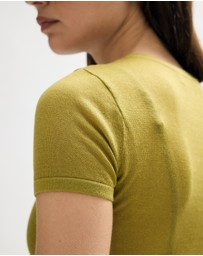 Minima Esenciales - Renna Lyocell Silk Blend Sheer Tee
