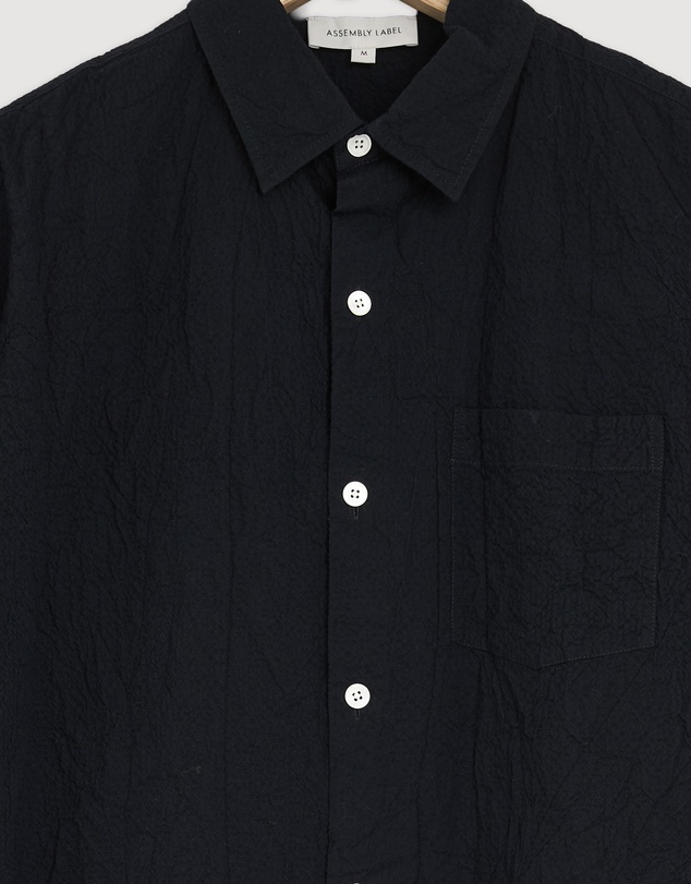 Revibe - Repaired Assembly Label Cotton Mens Shirts S/S