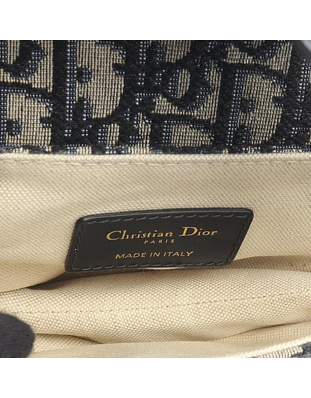 Pre-Loved by Azura Reborn - Pre-Loved Mini Oblique Canvas Saddle Bag