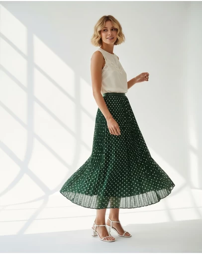 Mossée - Lucy Polka Dot Skirt