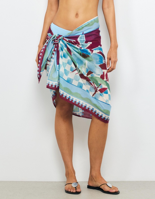 AERE - Bali Tropical Print Sarong