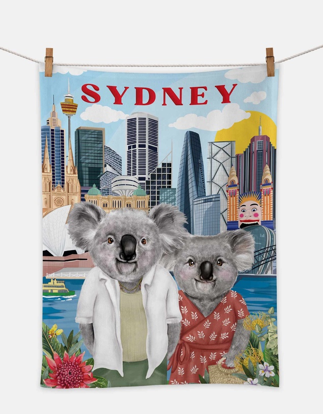 La La Land - Tea Towel Happy Days Sydney