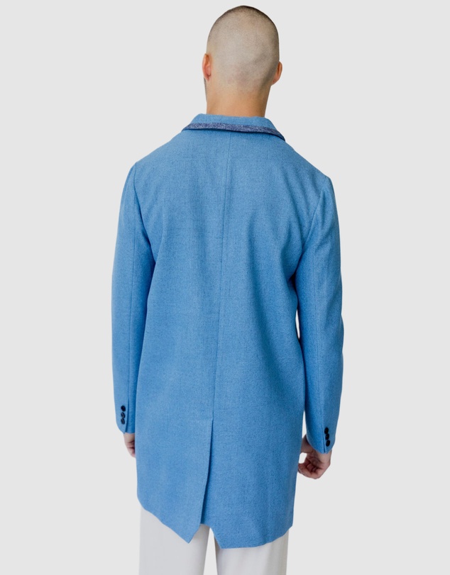 Justin Cassin - Hemming Woven Coat