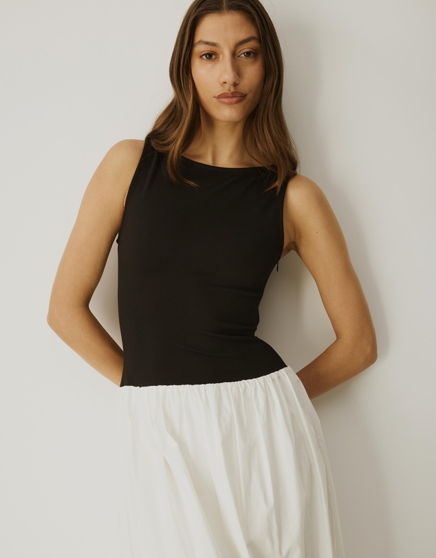 Atmos&Here - Amy Contrast Midi Dress