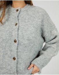 All About Eve - Tillie Cardigan Grey Marle