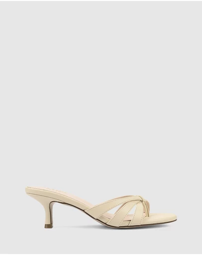 Verali - Beau Kitten Heel Thongs