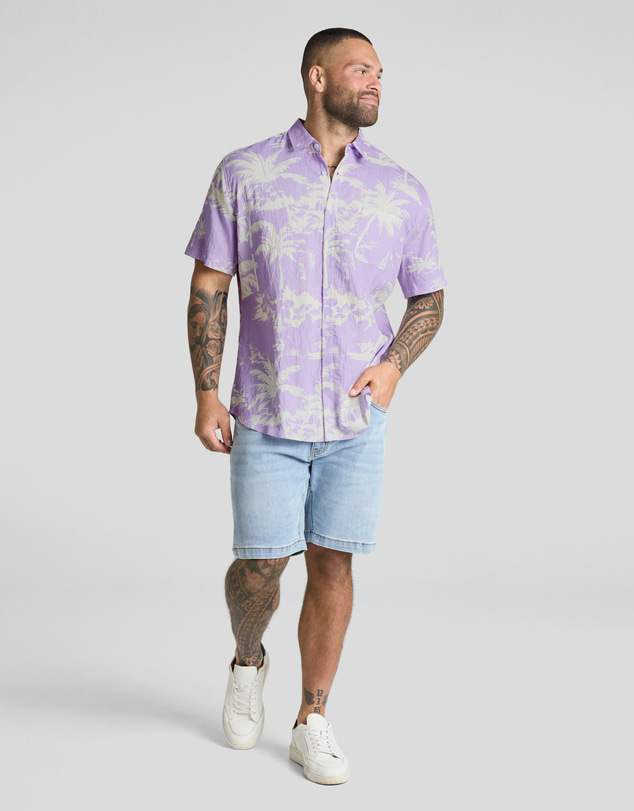 Johnny Bigg - Two Palms Print Shirt