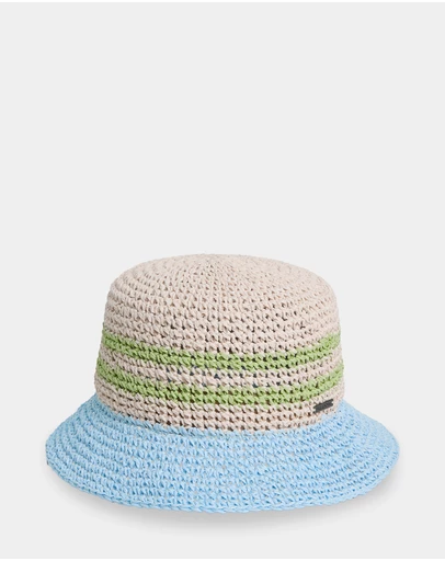 Billabong - Womens Beach Club Straw Bucket Hat