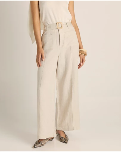 Fate + Becker - Remi Raffia Pant