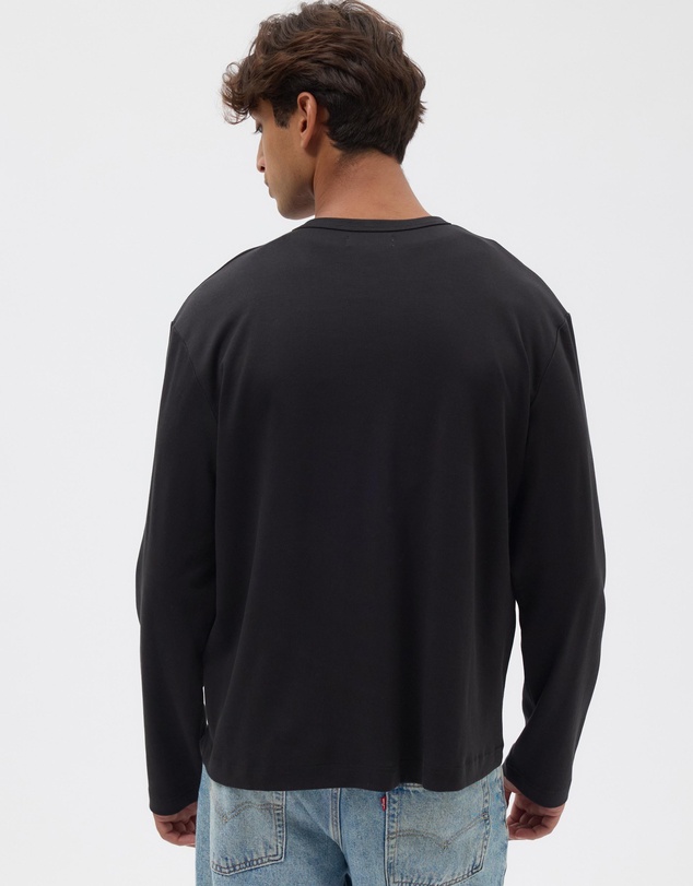 AERE - Relaxed Long Sleeve Cotton Tee