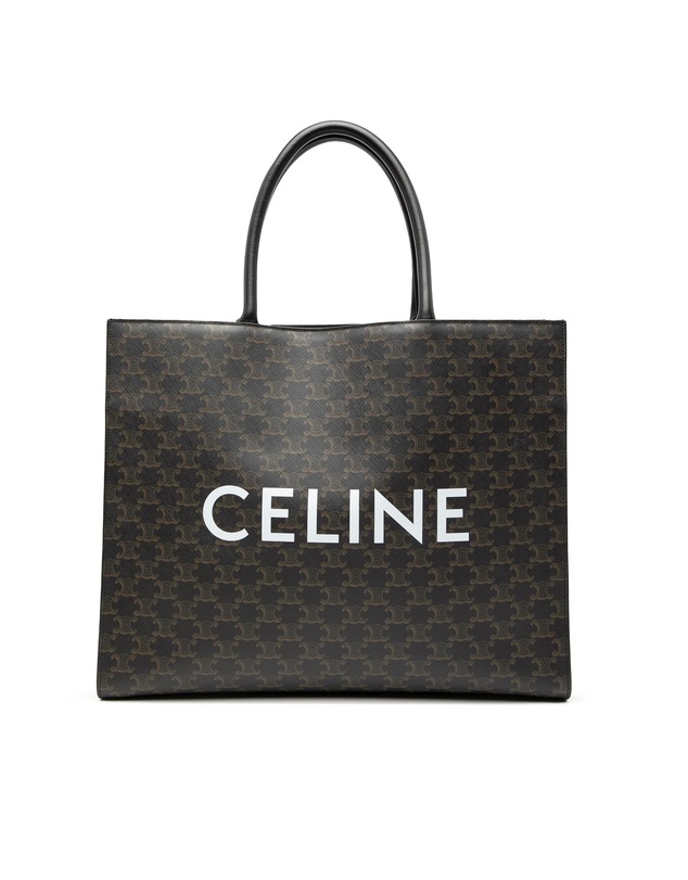 Pre-Loved by Azura Reborn - Pre-Loved Medium Triomphe Coated Canvas Cabas Horizontal Tote