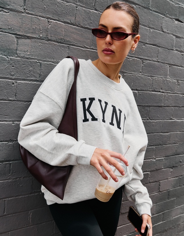 Kynd Society - Oversized Varsity Sweatshirt