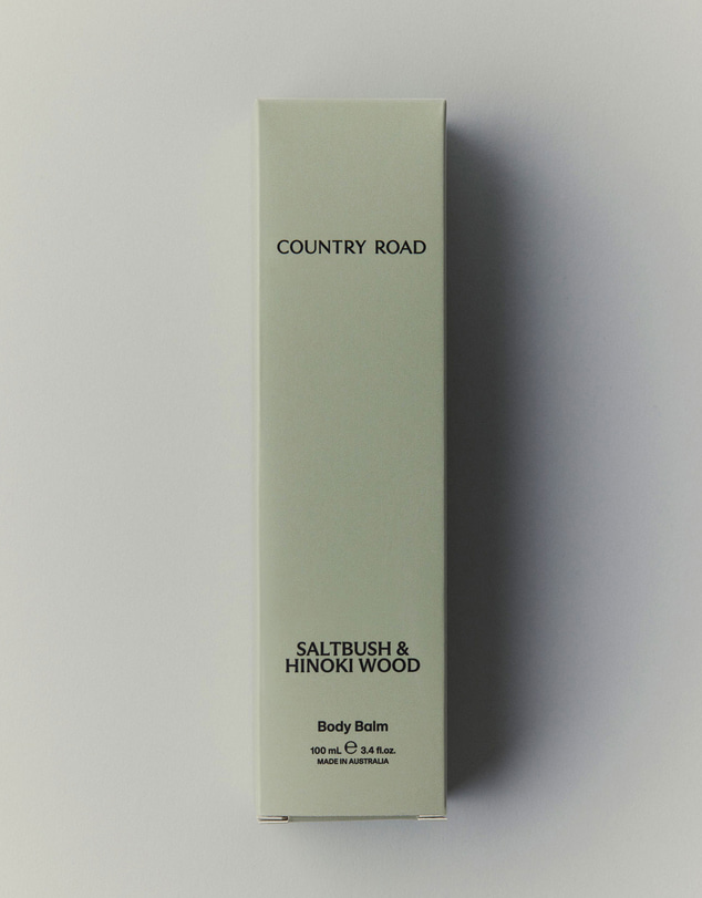 Country Road - Australian Made Saltbush & Hinoki Wood Body Balm 100ml