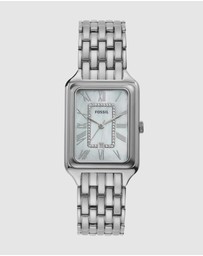 Fossil - Raquel Silver Tone Analogue Watch