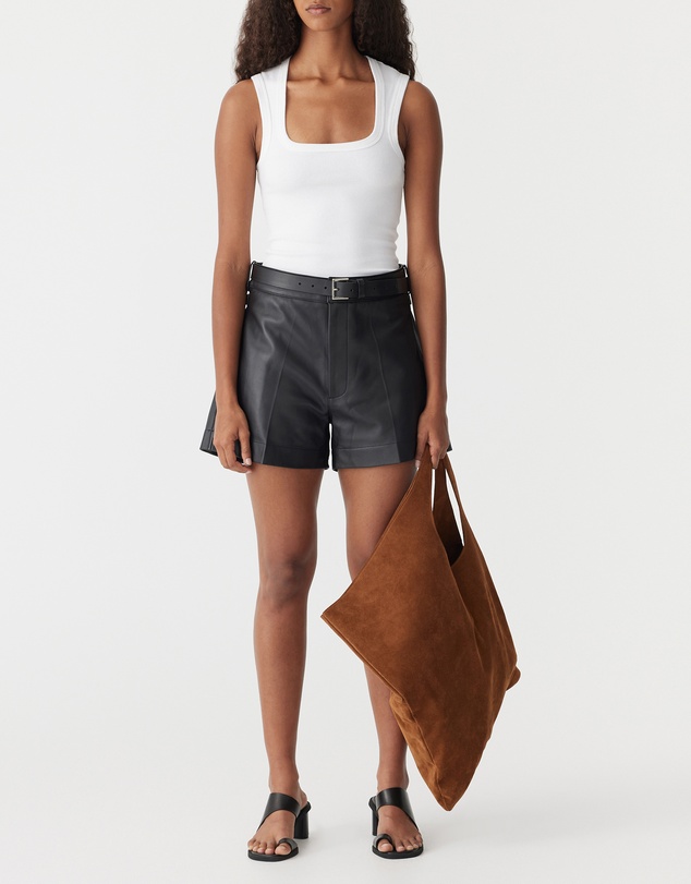 Bassike - Low Scooped Rib Tank