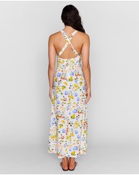 MINKPINK - Riviera Cross Back Midi Dress
