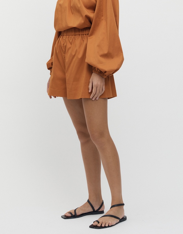 FRIEND of AUDREY - Viviers Elastic Waist Shorts