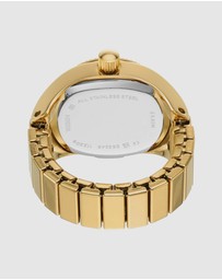 Fossil - Fossil Ring Watch Gold Watch ES5246