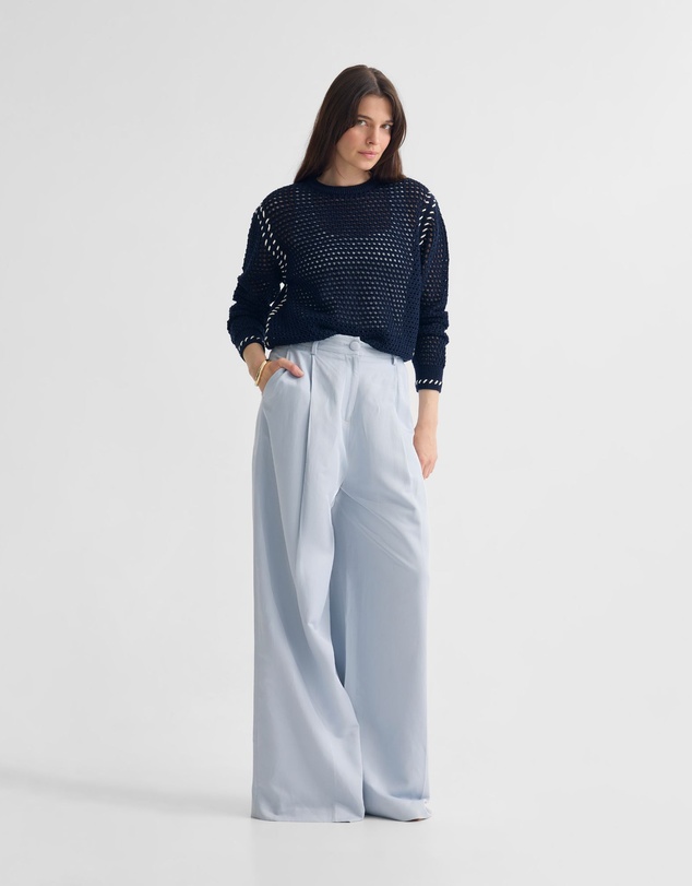 Oxford - Gaby Cotton Crew Neck
