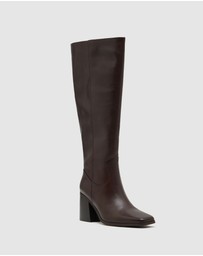 Oxford - Jeanie Leather Knee Boot