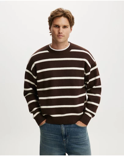 Cotton On - Box Fit Crew Knit