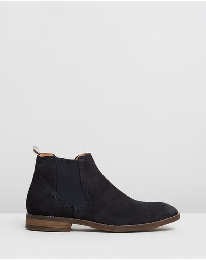 Navy Suede