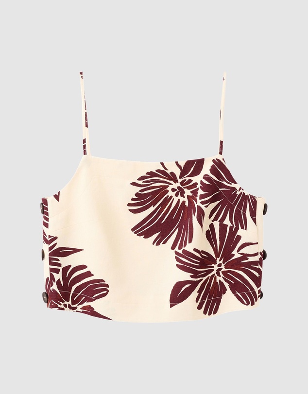 M.N.G - Floral Print Spaghetti Strap Top