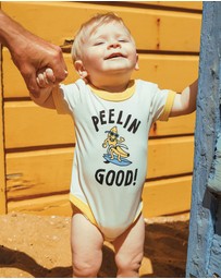 Rock Your Baby - Peelin' Good Ringer Bodysuit