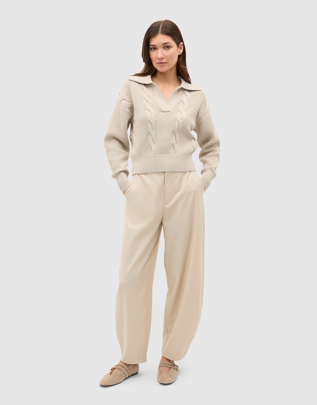 Seed Heritage - Cotton Textured Cable Knit