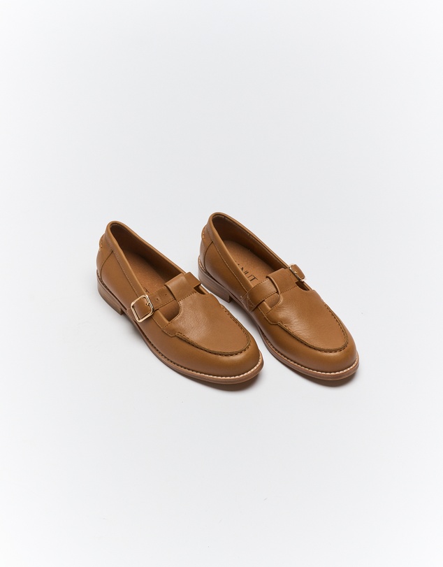 Walnut Melbourne - Helena Leather Loafer