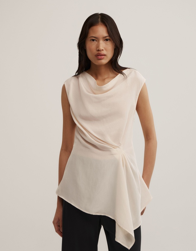 Witchery - Tuck Drape Shirt