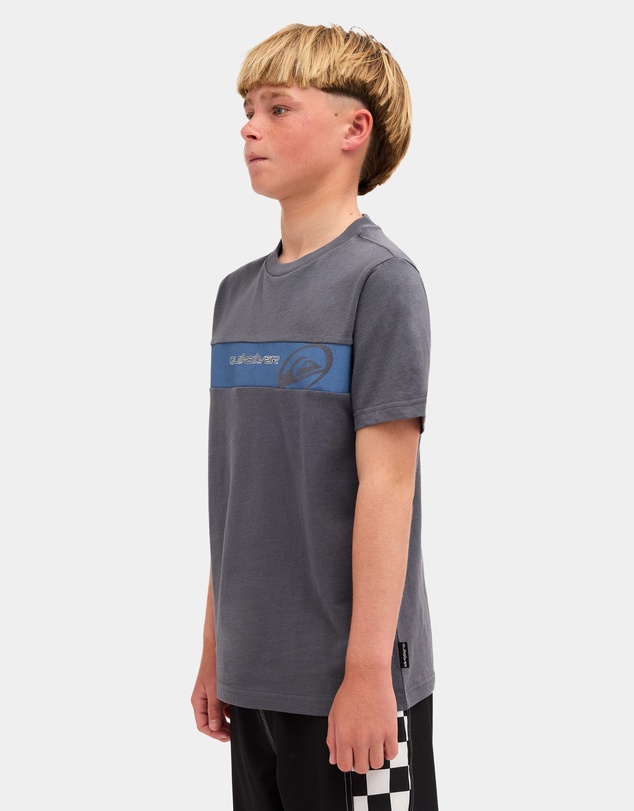 Quiksilver - Boys 8 to 16 Tilt Panel T-Shirt